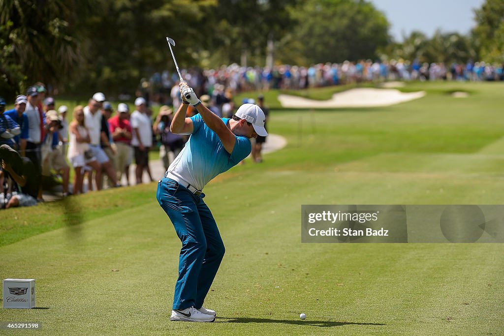World Golf Championships-Cadillac Championship - Round One