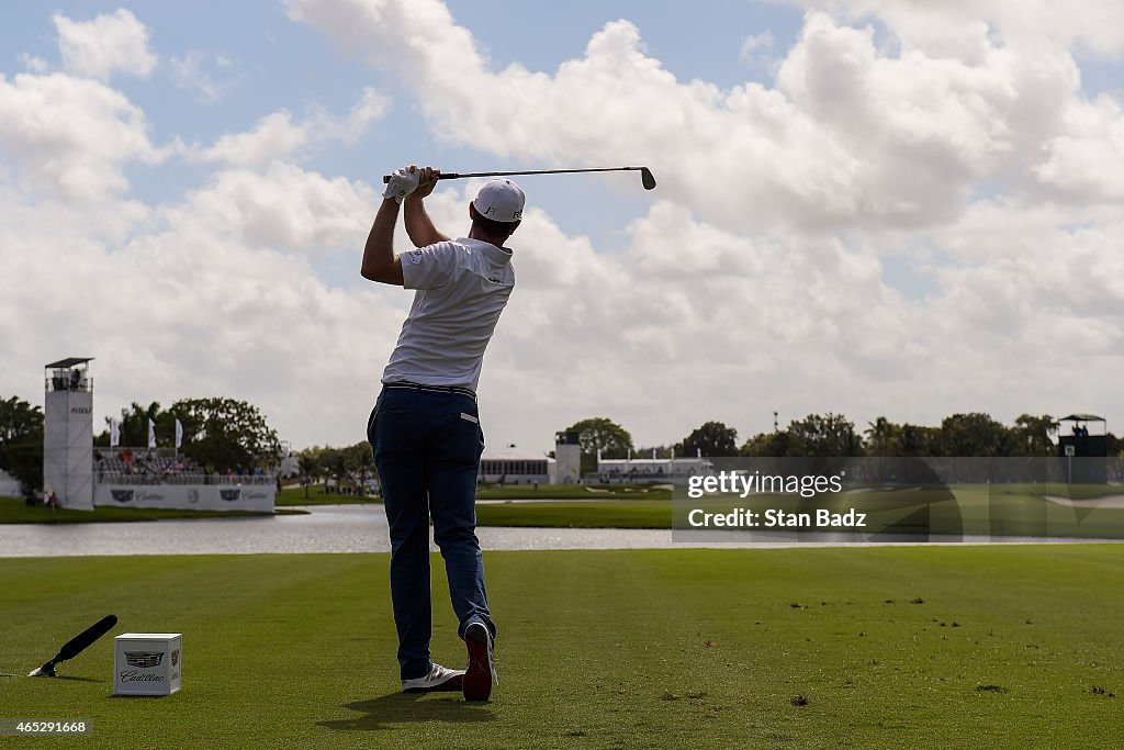 World Golf Championships-Cadillac Championship - Round One