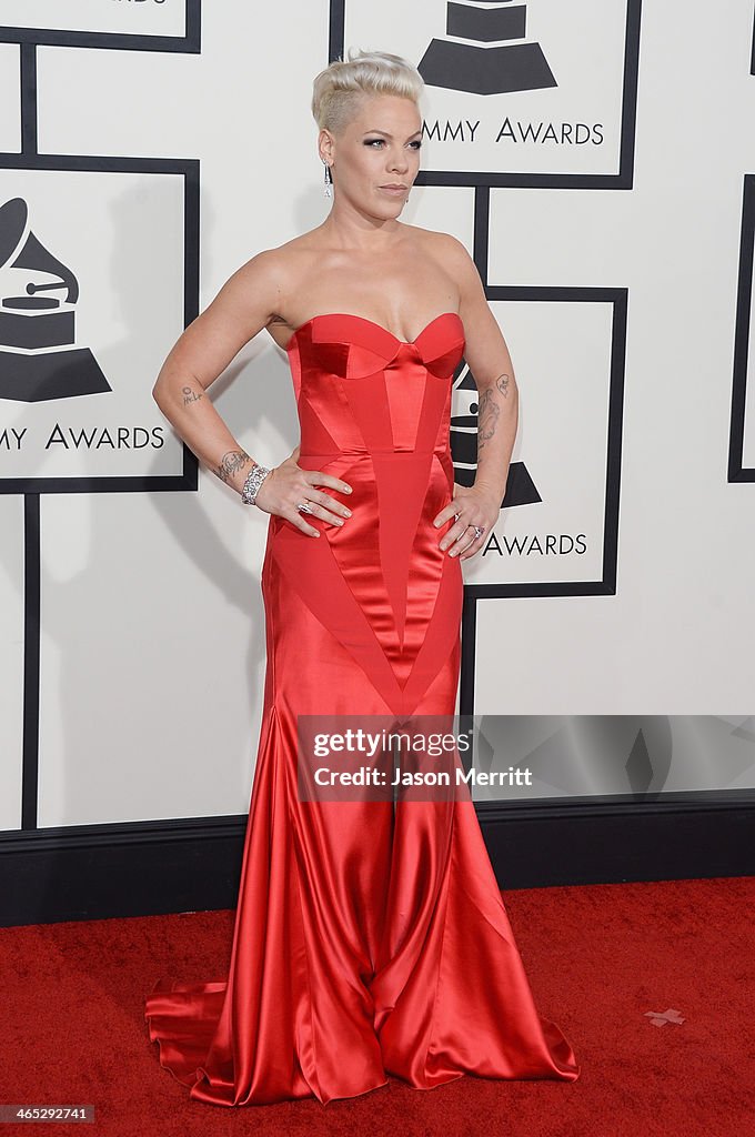 56th GRAMMY Awards - Arrivals