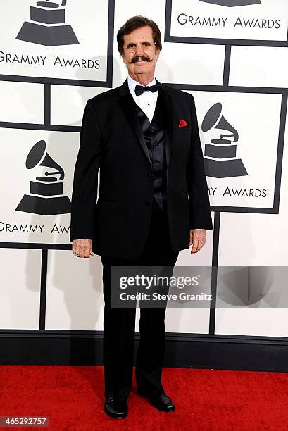 Trustee Award honoree Rick Hall attends the 56th GRAMMY Awards at Staples Center on January 26, 2014 in Los Angeles, California.