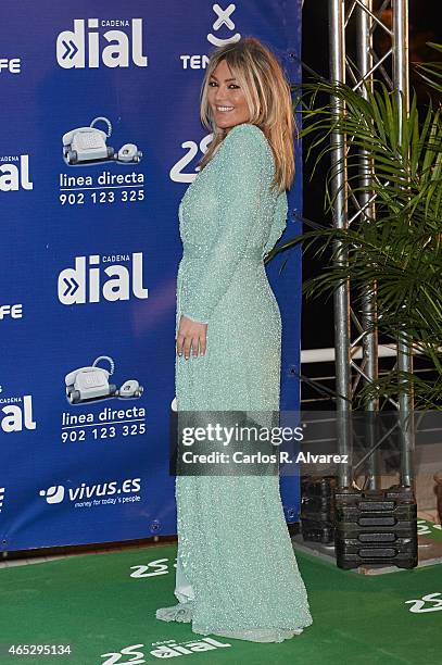 Spanish singer Amaia Montero attends the Cadena Dial Awards 2014 at the Recinto Ferial Auditorium on March 5, 2015 in Tenerife, Spain.