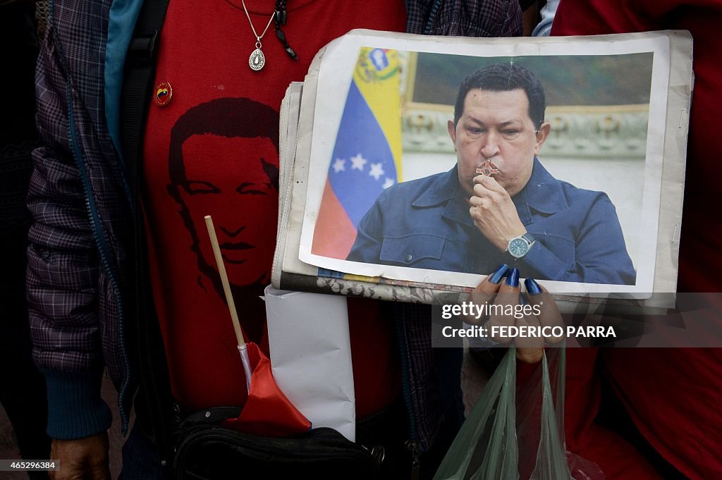 VENEZUELA-ANNIVERSARY-CHAVEZ