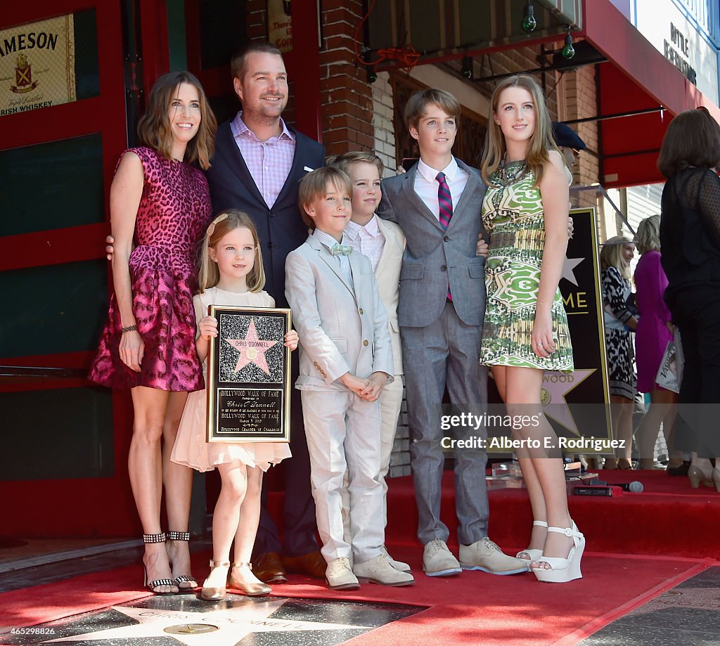 Chris O'Donnell Honored On The Hollywood Walk Of Fame