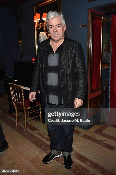 Tim Blanks attends the Balmain Aftershow Dinner as part of the Paris Fashion Week Womenswear Fall/Winter 2015/2016 on March 5, 2015 in Paris, France.