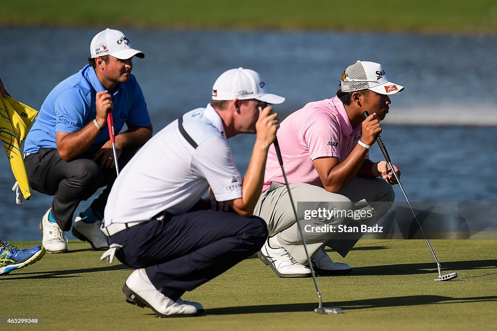 World Golf Championships-Cadillac Championship - Round One