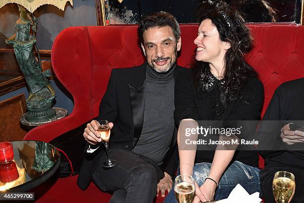 Katie Grand attends the Balmain Aftershow Dinner as part of the Paris Fashion Week Womenswear Fall/Winter 2015/2016 on March 5, 2015 in Paris, France.