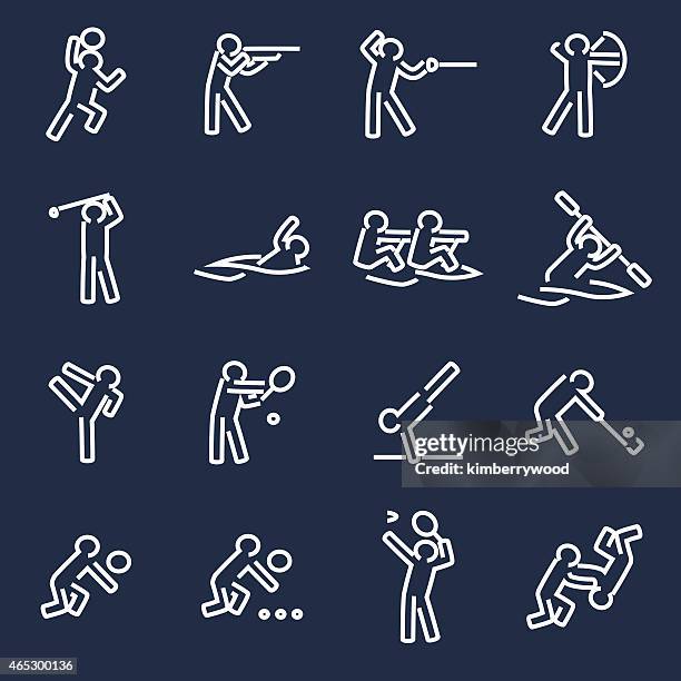 sport - taekwondo stock illustrations