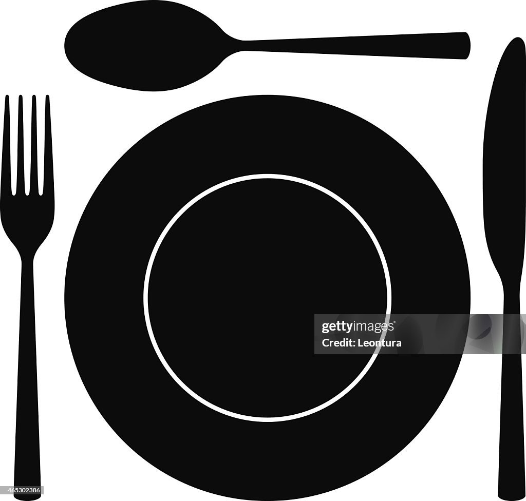 Silverware High-Res Vector Graphic - Getty Images