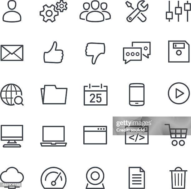 web-icons - daumen runter stock-grafiken, -clipart, -cartoons und -symbole