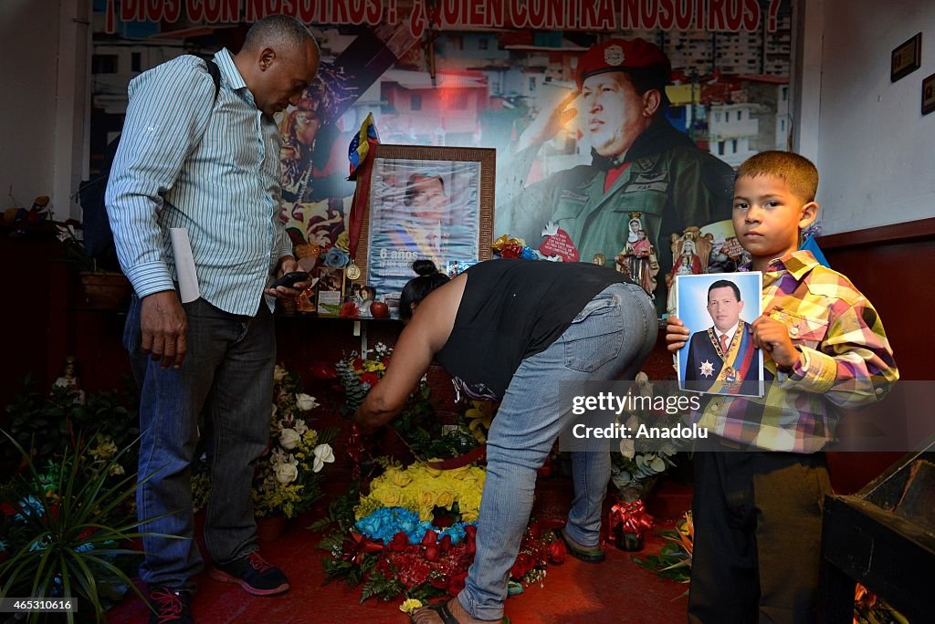 Second anniversary of Chavez's death commemorated in Caracas