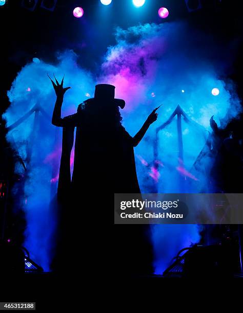 Maria Brink of In This Moment performs at KOKO on March 5, 2015 in London, England.