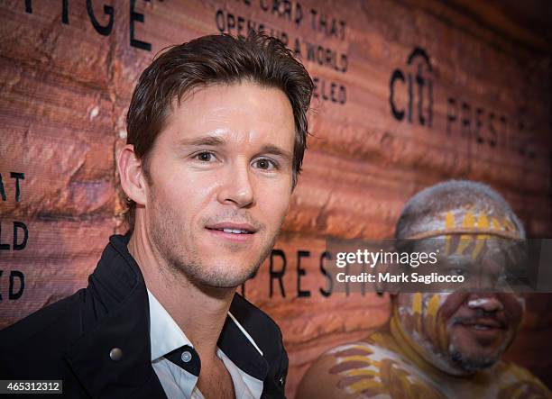 Actor Ryan Kwanten attends the Citi Prestige Card's Australia Event at The Waterfall Mansion on March 5, 2015 in New York City.