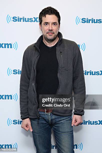 Director Justin Weinstein visits the SiriusXM Studios on March 5, 2015 in New York City.