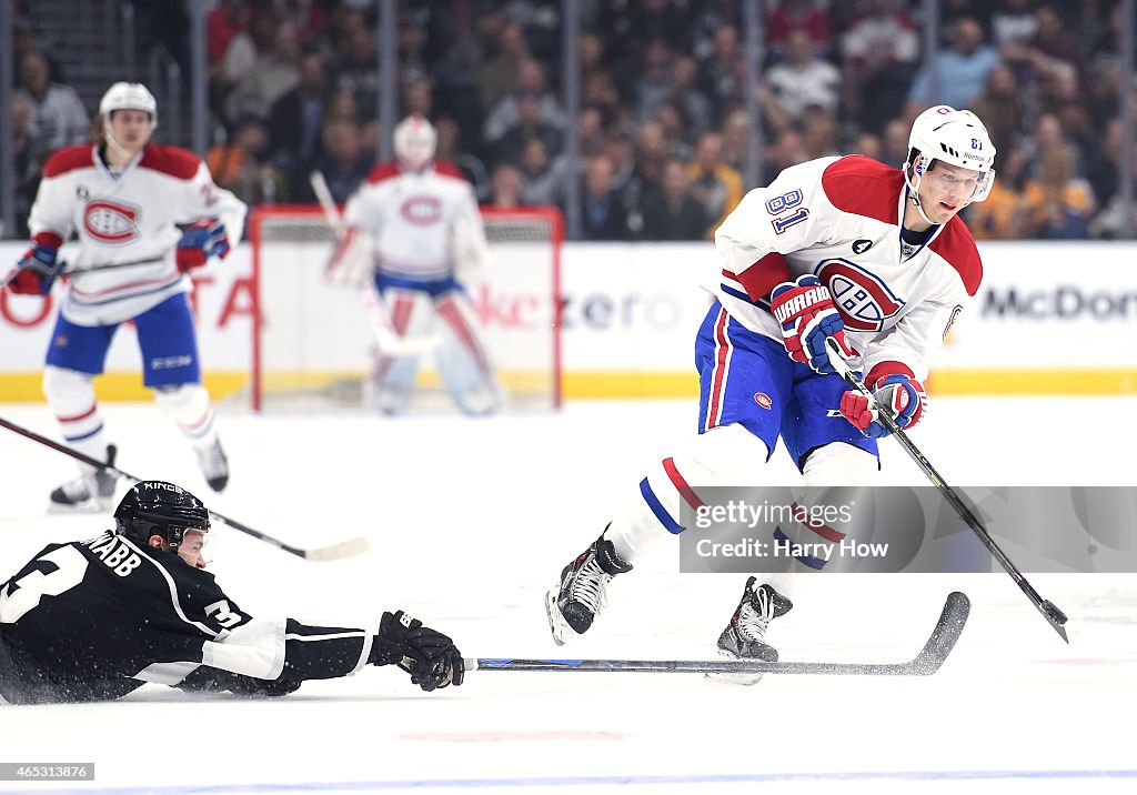 Montreal Canadiens v Los Angeles Kings