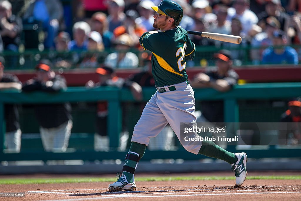 Oakland Athletics v San Francisco Giants