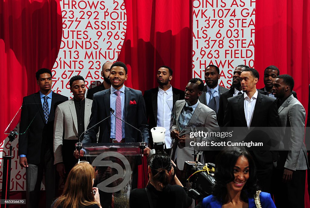 Dominique Wilkins Statue Unveiling Ceremony