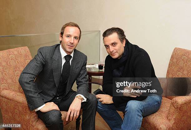 Charles Riva Ambassador Paolo Zampolli And Ambassador Amanda Ungaro At The ...