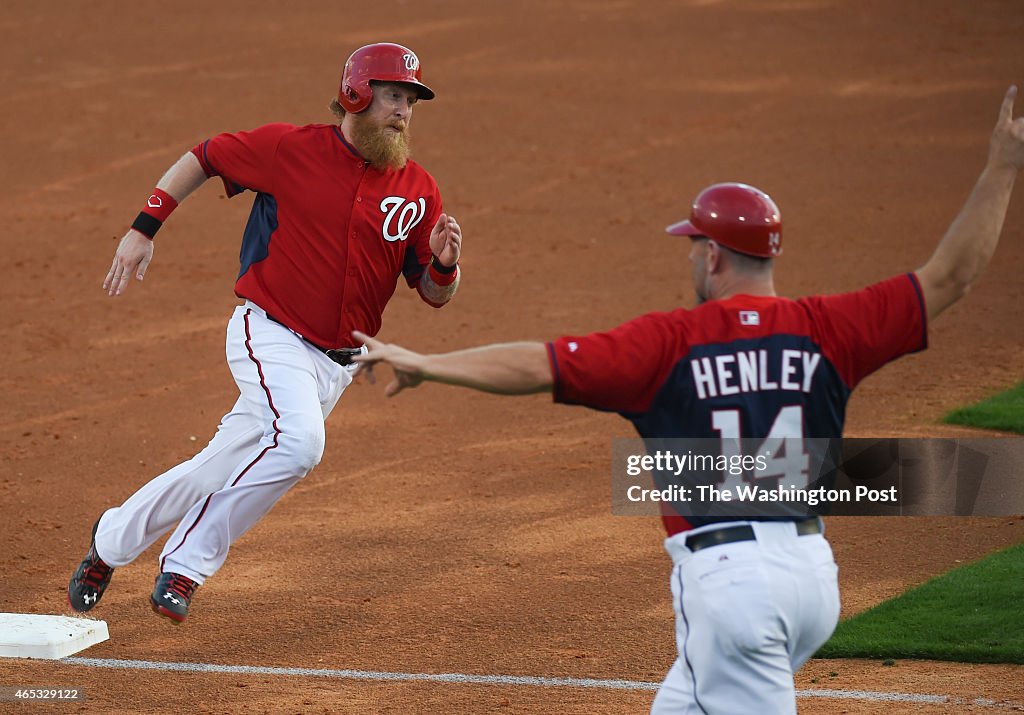 Spring Training game: New York Mets at Washington Nationals