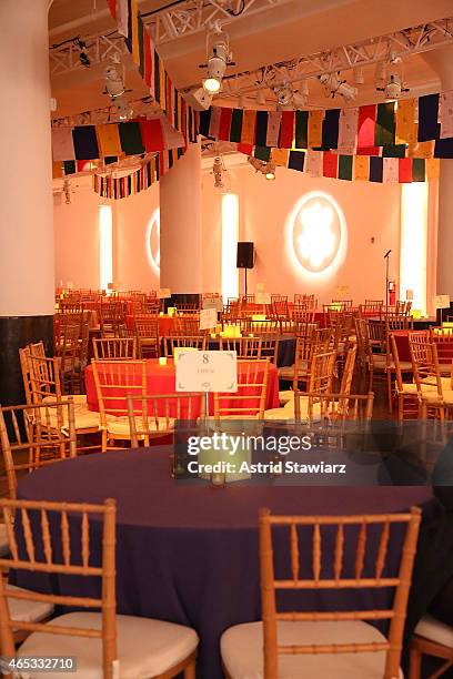 Atmosphere at Tibet House Benefit Concert After Party 2015 at Metropolitan West on March 6, 2015 in New York City.