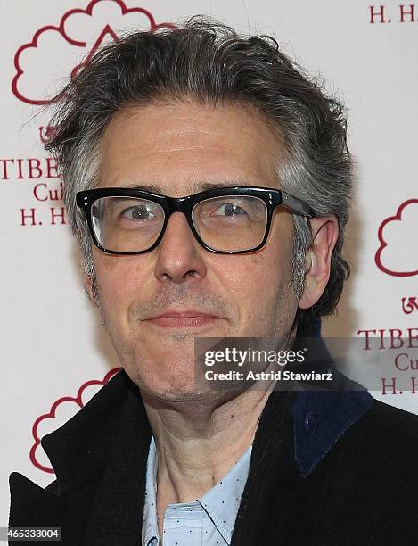 Radio personality Ira Glass attends Tibet House Benefit Concert After Party 2015 at Metropolitan West on March 6, 2015 in New York City.