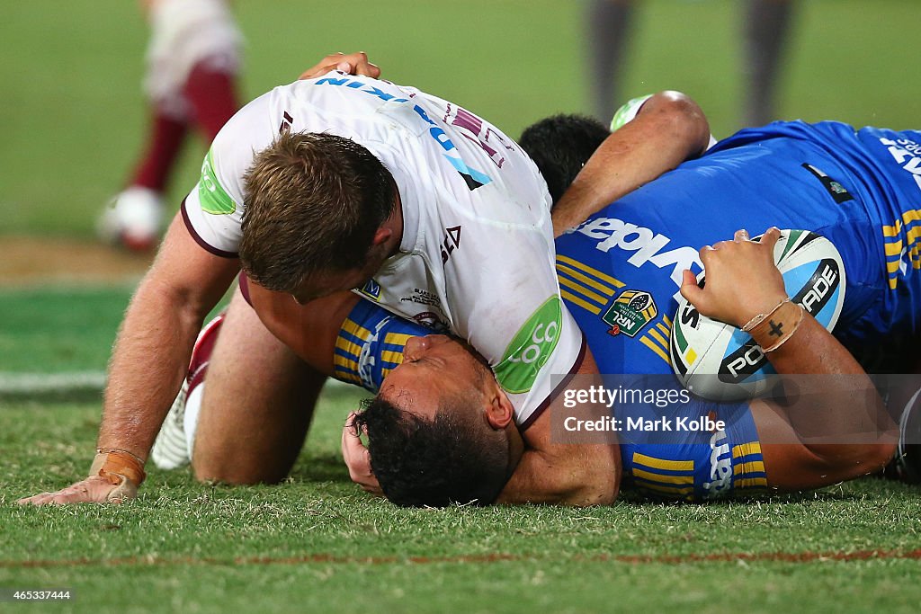 NRL Rd 1 - Eels v Sea Eagles