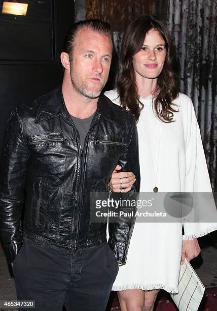 Actors Scott Caan and Kacy Byxbee attend the 2nd annual Hollywood Heals spotlight on Tourette Syndrome at House of Blues Sunset Strip on March 5,...