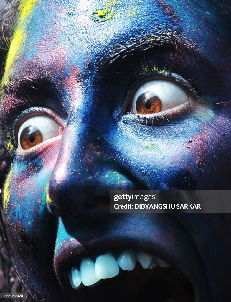 INDIA-FESTIVAL-HOLI-CELEBRATION