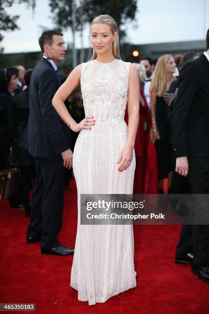 Iggy Azalea attends the 56th GRAMMY Awards at Staples Center on January 26, 2014 in Los Angeles, California.