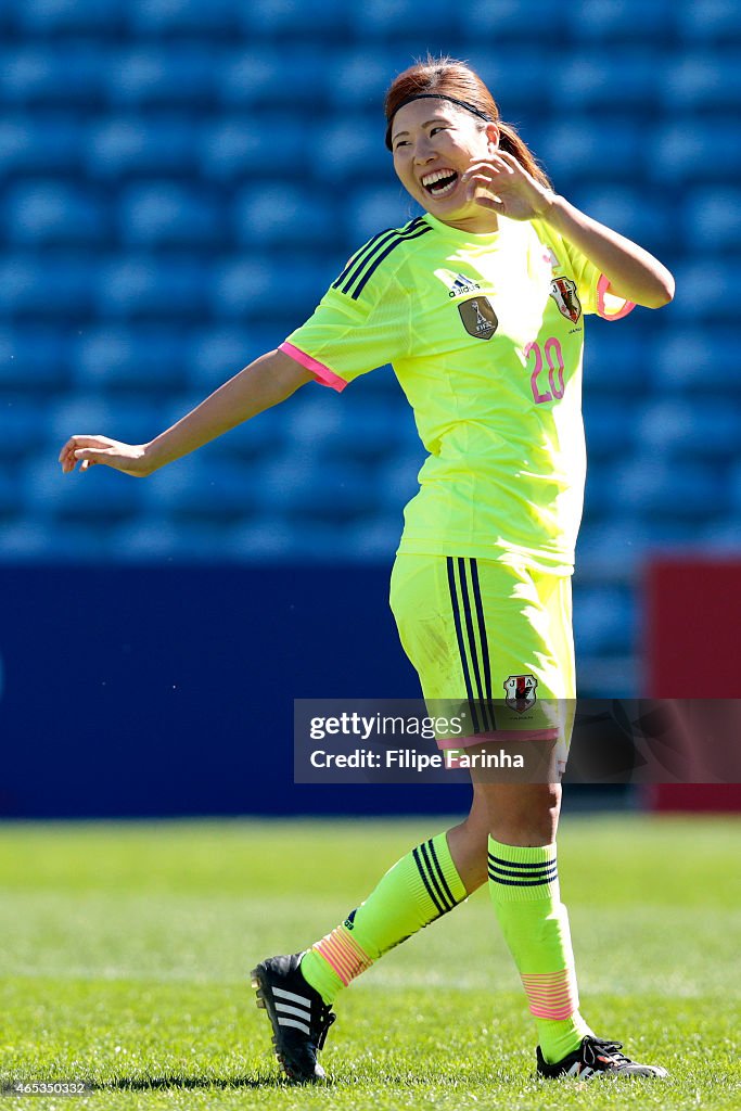 Japan v Portugal - Women's Algarve Cup 2015