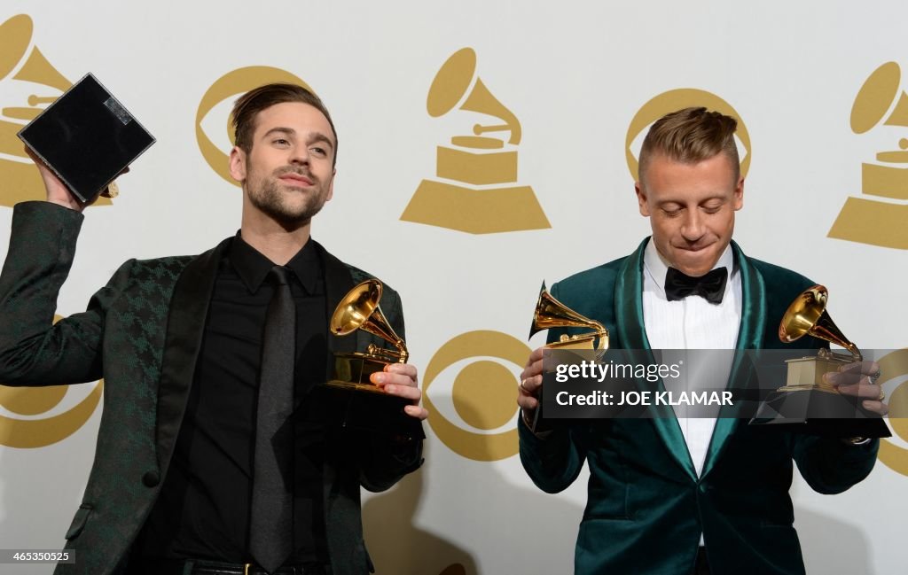 US-MUSIC-GRAMMY AWARDS-TROPHY