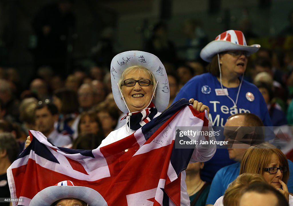 GB v USA - Davis Cup: Day 1