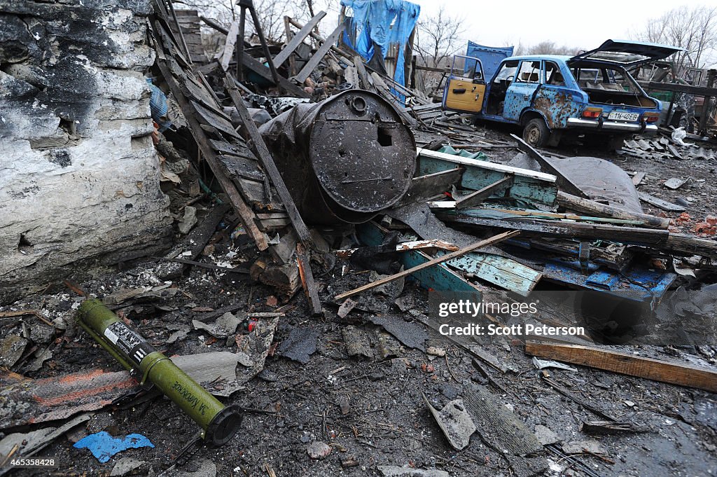 Conflict In Eastern Ukraine Takes Its Toll On Donetsk Region