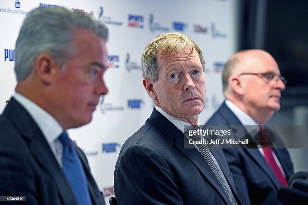 Rangers Hold Extraordinary General Meeting At Ibrox