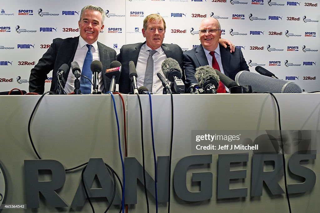 Rangers Hold Extraordinary General Meeting At Ibrox