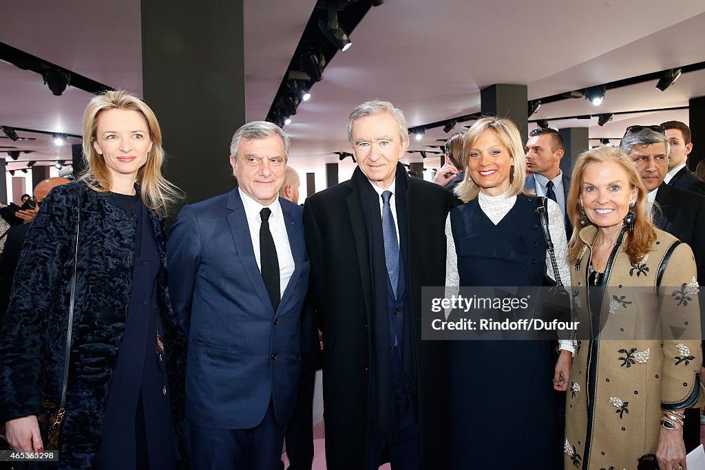 Christian Dior : Front Row - Paris Fashion Week Womenswear Fall/Winter 2015/2016