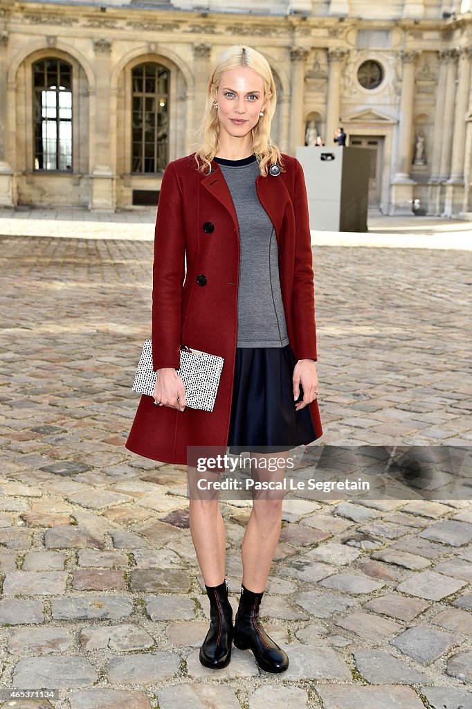 Christian Dior : Outside Arrivals  - Paris Fashion Week Womenswear Fall/Winter 2015/2016