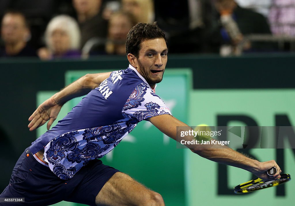 GB v USA - Davis Cup: Day 1