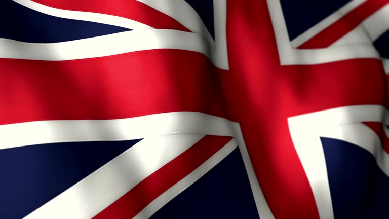 set bandiere regno unito - bandiera inglese vintage che attingono al vento, al muro e in ufficio Immagine e Vettoriale set bandiere regno unito - bandiera inglese vintage che attingono al vento, al muro e in ufficio Immagine e Vettoriale