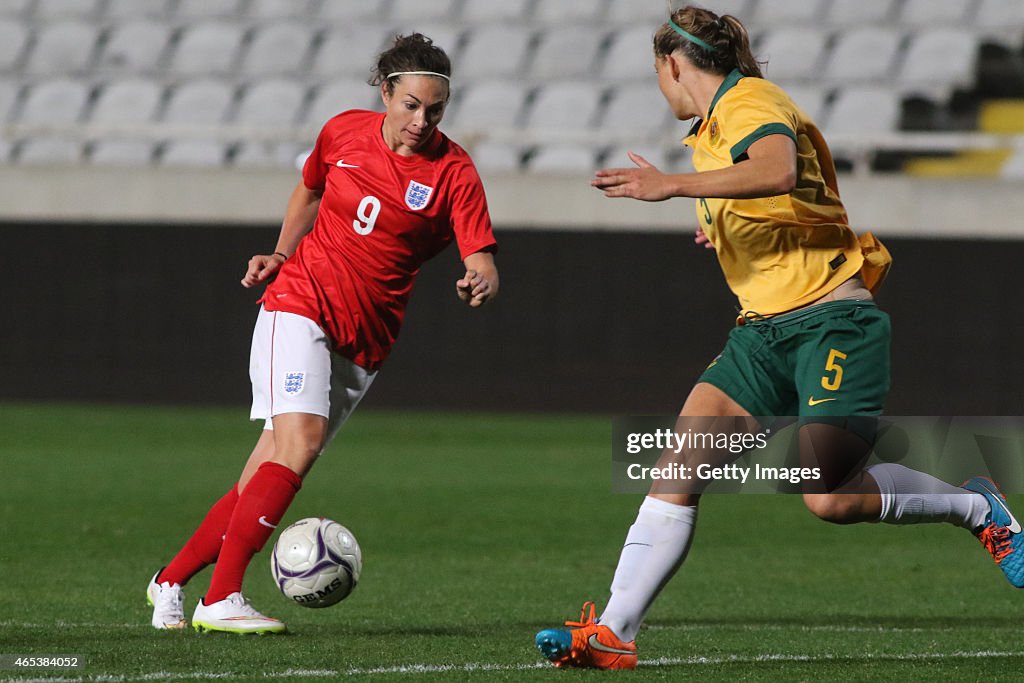 Australia v England - Cyprus Cup