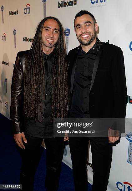 Sultan & Ned Shepard attend the second annual Billboard GRAMMY After Party at The London West Hollywood on January 26, 2014 in West Hollywood,...