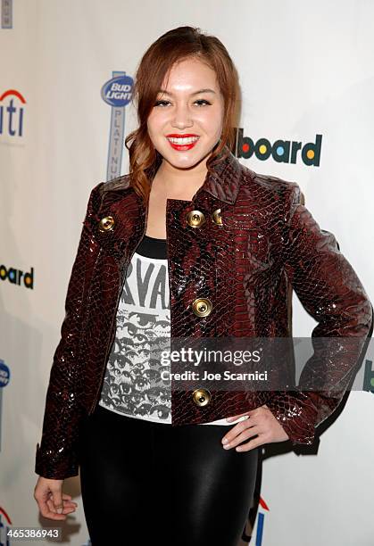 Recording artist Guinevere attends the second annual Billboard GRAMMY After Party at The London West Hollywood on January 26, 2014 in West Hollywood,...