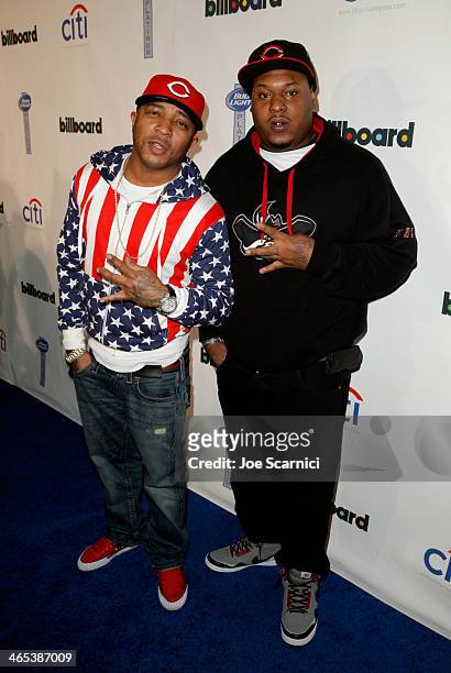 Yonju aka 40 Glocc of G-Unit attend the second annual Billboard GRAMMY After Party at The London West Hollywood on January 26, 2014 in West...