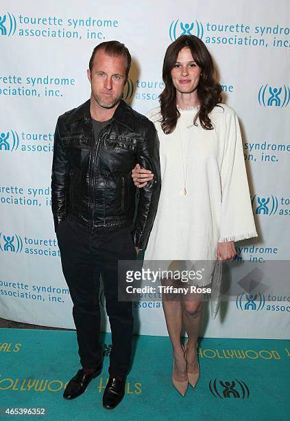 Actor Scott Caan and Kacy Byxbee attend the Second Annual Hollywood Heals: Spotlight On Tourette Syndrome at House of Blues Sunset Strip on March 5,...