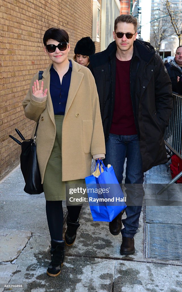 Celebrity Sightings In New York City - March 06, 2015