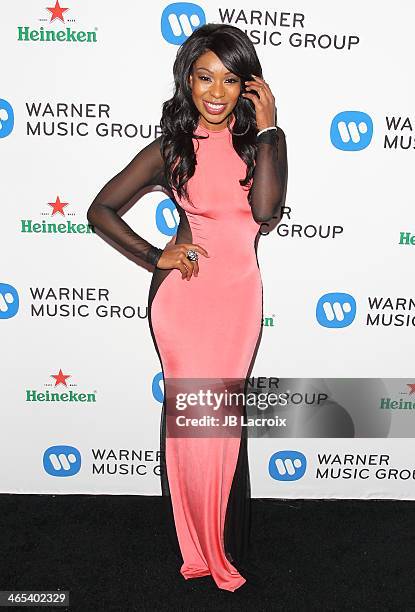 Porscha Coleman attends the Warner Music Group Hosts Annual Grammy Celebration held at Sunset Tower on January 26, 2014 in West Hollywood, California.