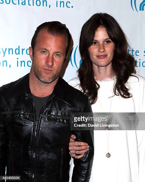 Actor Scott Caan and Kacy Byxbee attend the 2nd Annual Hollywood Heals: Spotlight On Tourette Syndrome at House of Blues Sunset Strip on March 5,...