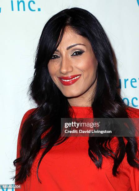 Actress Tehmina Sunny attends the 2nd Annual Hollywood Heals: Spotlight On Tourette Syndrome at House of Blues Sunset Strip on March 5, 2015 in West...