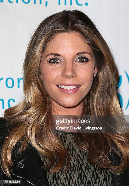 Actress Andrea Bogart attends the 2nd Annual Hollywood Heals: Spotlight On Tourette Syndrome at House of Blues Sunset Strip on March 5, 2015 in West...