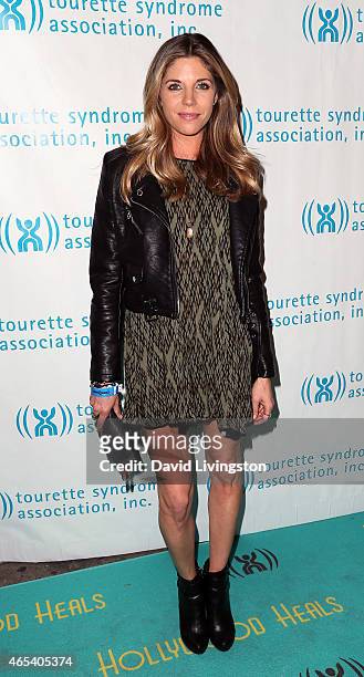 Actress Andrea Bogart attends the 2nd Annual Hollywood Heals: Spotlight On Tourette Syndrome at House of Blues Sunset Strip on March 5, 2015 in West...