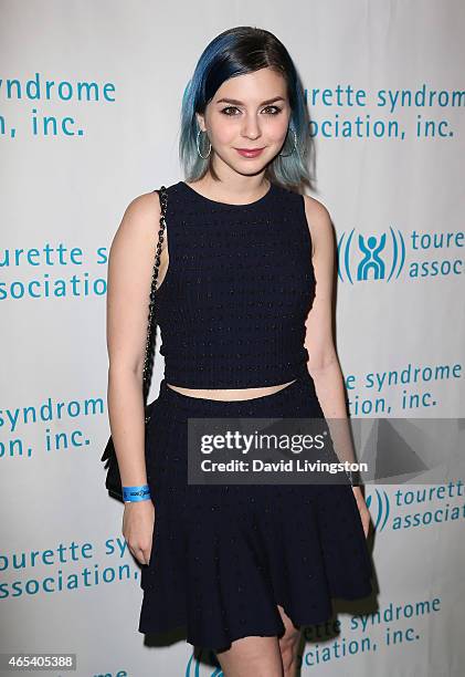 Recording artist Colette Carr attends the 2nd Annual Hollywood Heals: Spotlight On Tourette Syndrome at House of Blues Sunset Strip on March 5, 2015...